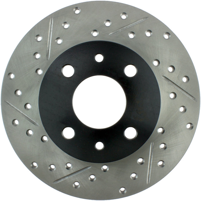StopTech 127.04001R StopTech Sport Drilled/Slotted Brake Rotor; Front and Rear Right - Truck Part Superstore