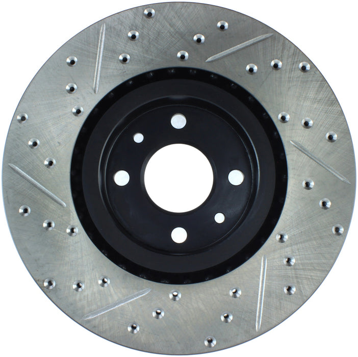 StopTech 127.04004L StopTech Sport Drilled/Slotted Brake Rotor; Front Left - Truck Part Superstore