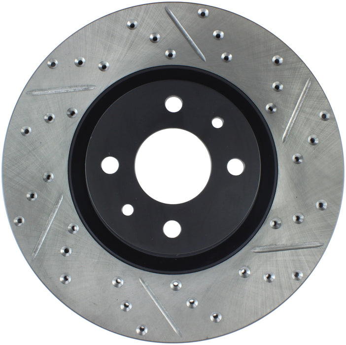 StopTech 127.04004L StopTech Sport Drilled/Slotted Brake Rotor; Front Left - Truck Part Superstore