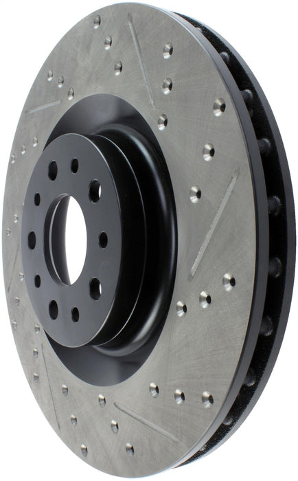 StopTech 127.04006L StopTech Sport Drilled/Slotted Brake Rotor; Front Left - Truck Part Superstore