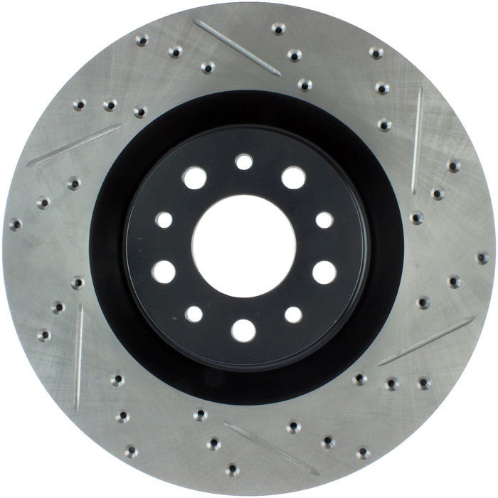 StopTech 127.04006L StopTech Sport Drilled/Slotted Brake Rotor; Front Left - Truck Part Superstore