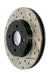 StopTech 127.37021L StopTech Sport Drilled/Slotted Brake Rotor; Front Left - Truck Part Superstore