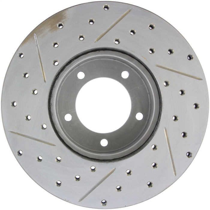 StopTech 127.20002L StopTech Sport Drilled/Slotted Brake Rotor; Front Left - Truck Part Superstore