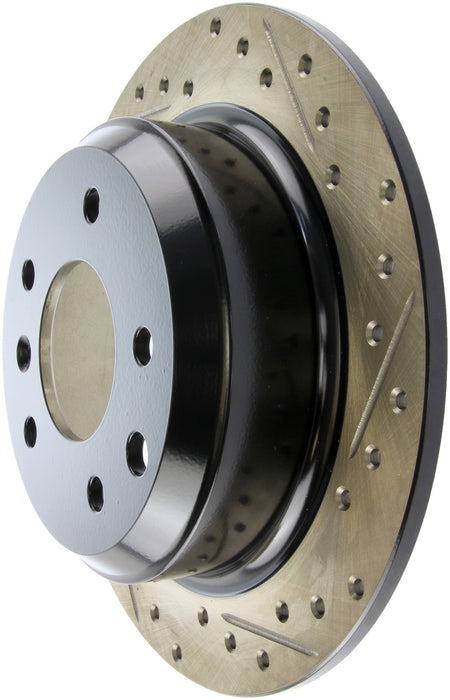 StopTech 127.20010L StopTech Sport Drilled/Slotted Brake Rotor; Rear Left - Truck Part Superstore
