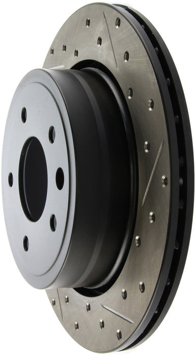 StopTech 127.20013L StopTech Sport Drilled/Slotted Brake Rotor; Rear Left - Truck Part Superstore