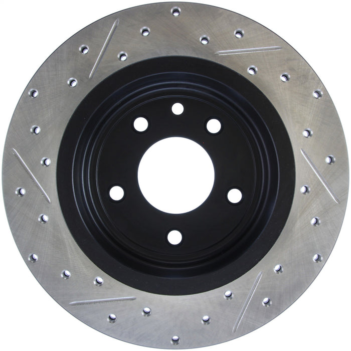 StopTech 127.20013L StopTech Sport Drilled/Slotted Brake Rotor; Rear Left - Truck Part Superstore