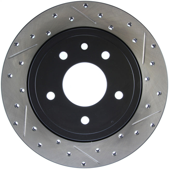 StopTech 127.20013L StopTech Sport Drilled/Slotted Brake Rotor; Rear Left - Truck Part Superstore