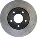 StopTech 127.20014L StopTech Sport Drilled/Slotted Brake Rotor; Front Left - Truck Part Superstore