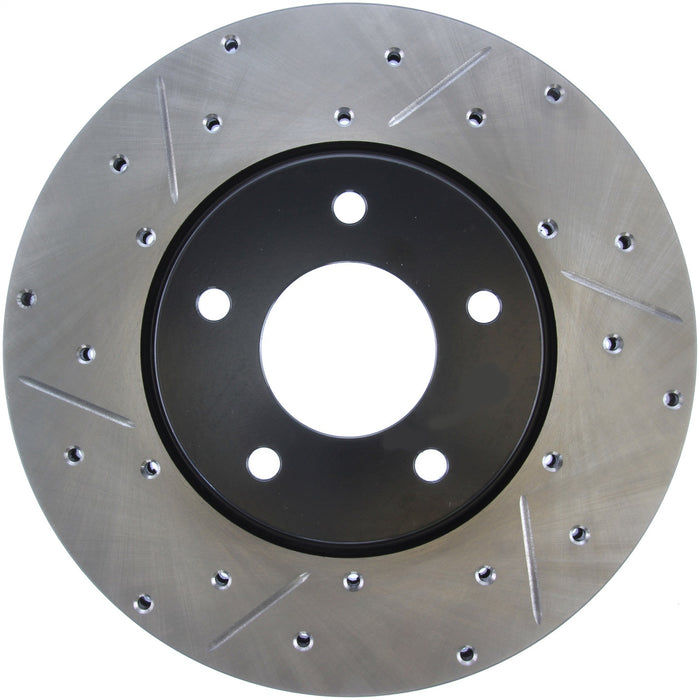 StopTech 127.20014R StopTech Sport Drilled/Slotted Brake Rotor; Front Right - Truck Part Superstore