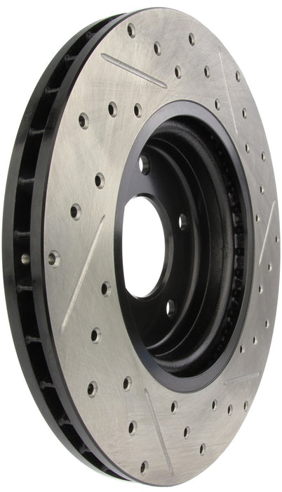 StopTech 127.20015R StopTech Sport Drilled/Slotted Brake Rotor; Front Right - Truck Part Superstore