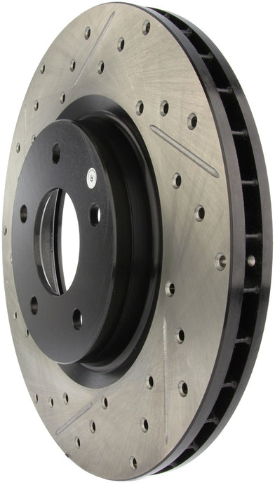 StopTech 127.20015R StopTech Sport Drilled/Slotted Brake Rotor; Front Right - Truck Part Superstore