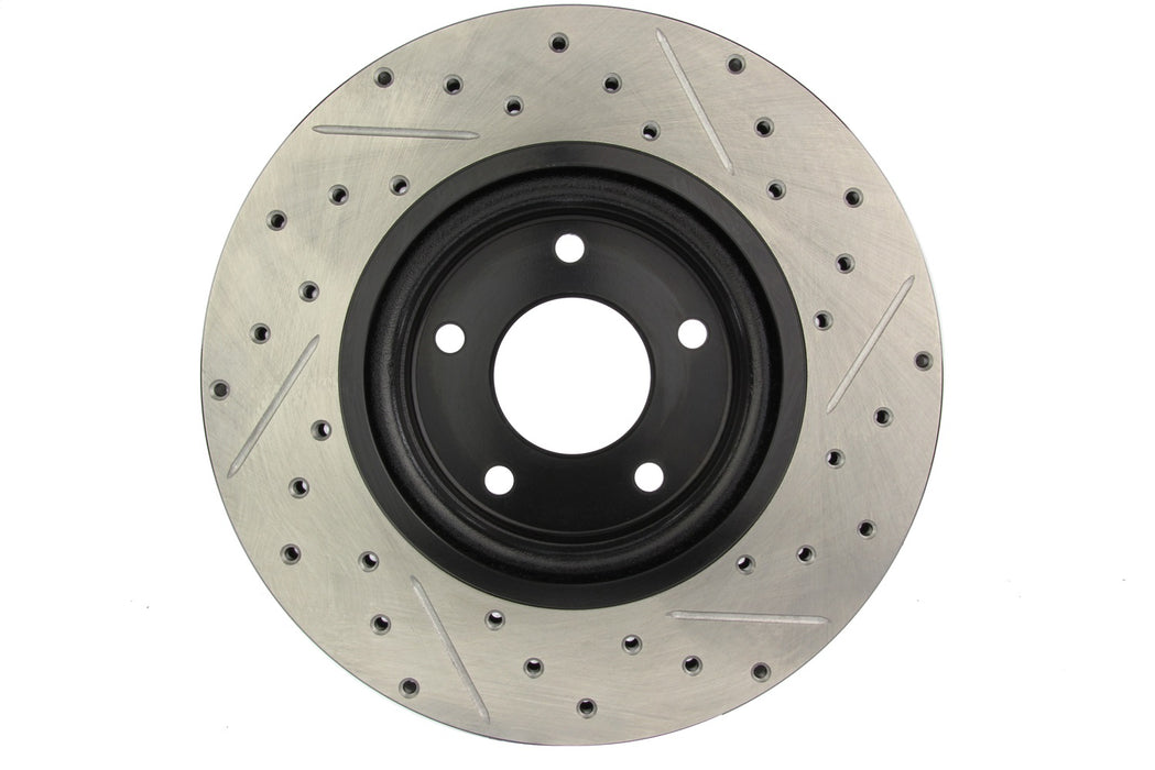 StopTech 127.20015R StopTech Sport Drilled/Slotted Brake Rotor; Front Right - Truck Part Superstore