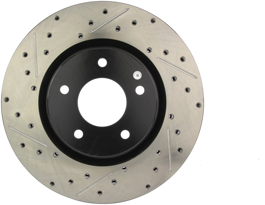 StopTech 127.20015R StopTech Sport Drilled/Slotted Brake Rotor; Front Right - Truck Part Superstore