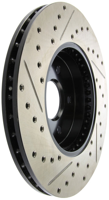 StopTech 127.20016L StopTech Sport Drilled/Slotted Brake Rotor; Front Left - Truck Part Superstore