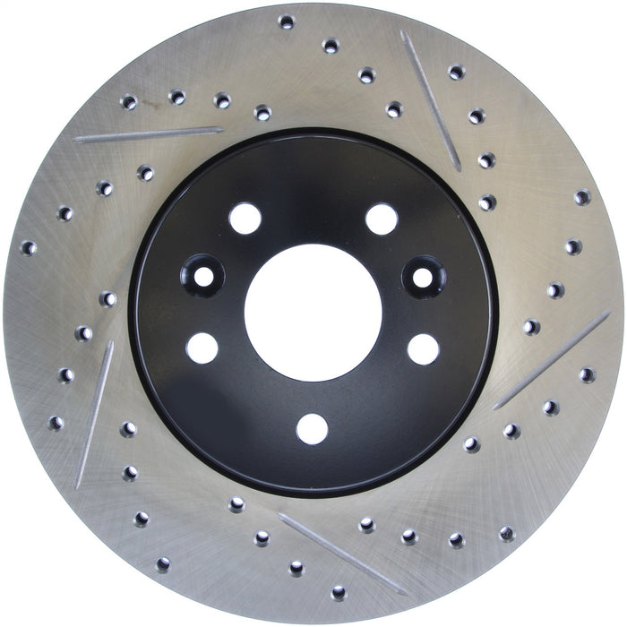 StopTech 127.20016L StopTech Sport Drilled/Slotted Brake Rotor; Front Left - Truck Part Superstore