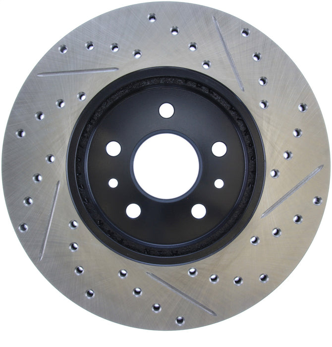 StopTech 127.20016R StopTech Sport Drilled/Slotted Brake Rotor; Front Right - Truck Part Superstore