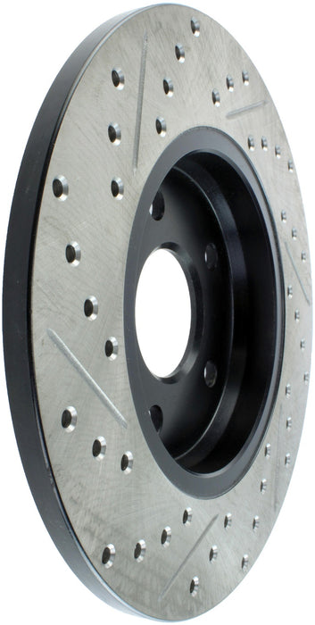StopTech 127.20017L StopTech Sport Drilled/Slotted Brake Rotor; Rear Left - Truck Part Superstore
