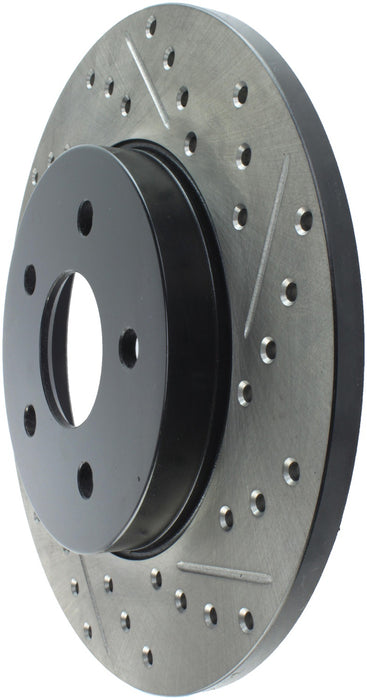 StopTech 127.20017L StopTech Sport Drilled/Slotted Brake Rotor; Rear Left - Truck Part Superstore