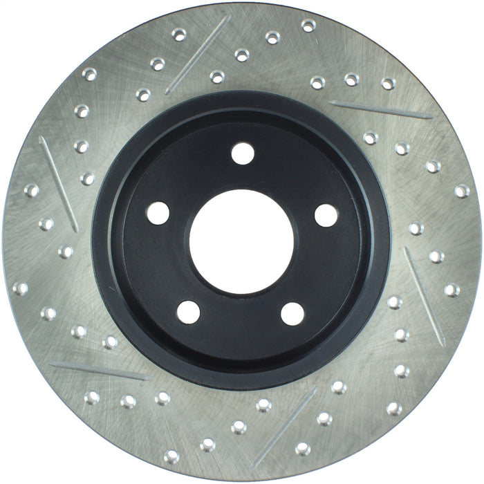 StopTech 127.20017L StopTech Sport Drilled/Slotted Brake Rotor; Rear Left - Truck Part Superstore