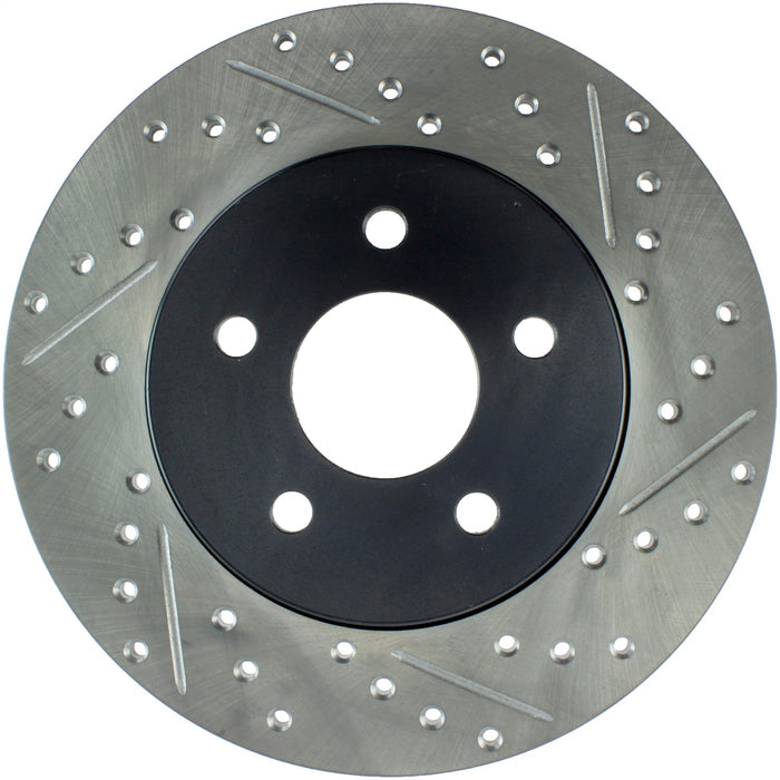 StopTech 127.20017L StopTech Sport Drilled/Slotted Brake Rotor; Rear Left - Truck Part Superstore