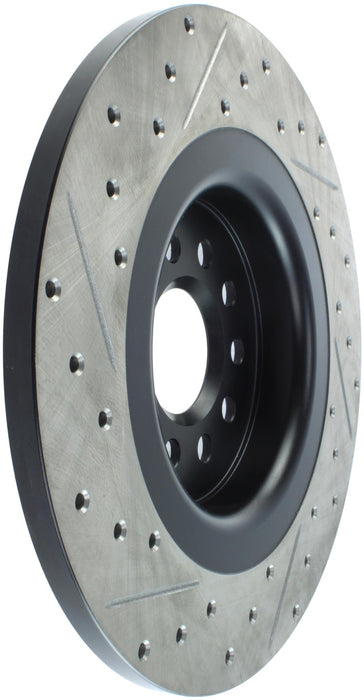 StopTech 127.20019L StopTech Sport Drilled/Slotted Brake Rotor; Rear Left - Truck Part Superstore