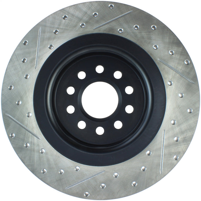 StopTech 127.20019L StopTech Sport Drilled/Slotted Brake Rotor; Rear Left - Truck Part Superstore