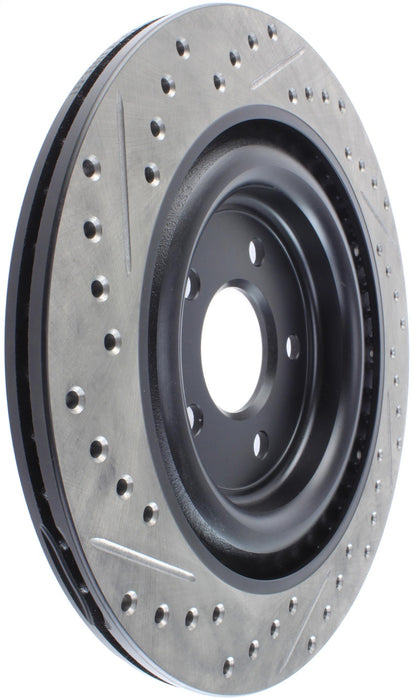 StopTech 127.20022L StopTech Sport Drilled/Slotted Brake Rotor; Rear Left - Truck Part Superstore
