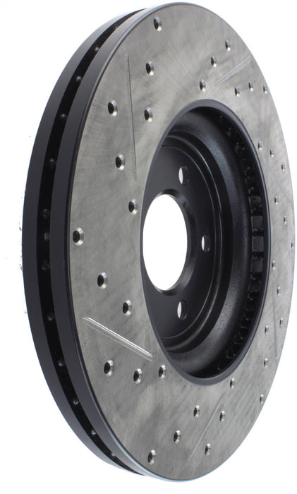 StopTech 127.20023L StopTech Sport Drilled/Slotted Brake Rotor; Front Left - Truck Part Superstore