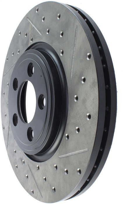 StopTech 127.20023L StopTech Sport Drilled/Slotted Brake Rotor; Front Left - Truck Part Superstore