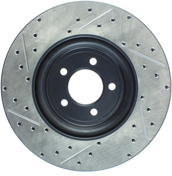 StopTech 127.20023L StopTech Sport Drilled/Slotted Brake Rotor; Front Left - Truck Part Superstore