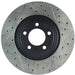 StopTech 127.20023L StopTech Sport Drilled/Slotted Brake Rotor; Front Left - Truck Part Superstore