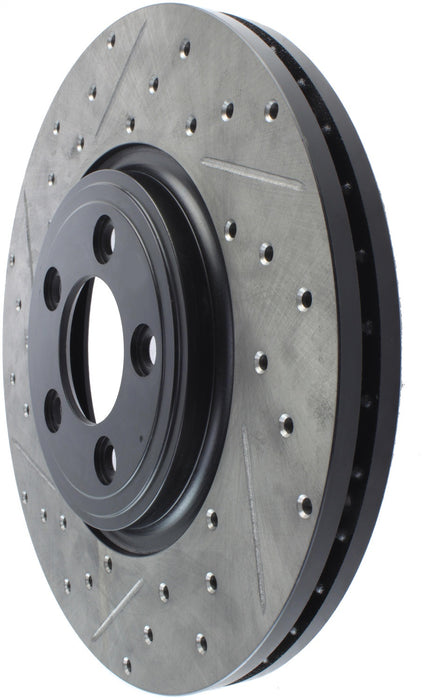 StopTech 127.20023R StopTech Sport Drilled/Slotted Brake Rotor; Front Right - Truck Part Superstore