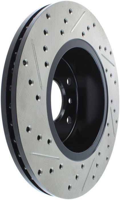 StopTech 127.22003L StopTech Sport Drilled/Slotted Brake Rotor; Front Left - Truck Part Superstore