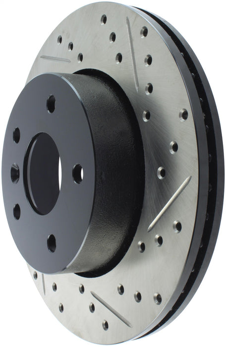StopTech 127.22003L StopTech Sport Drilled/Slotted Brake Rotor; Front Left - Truck Part Superstore