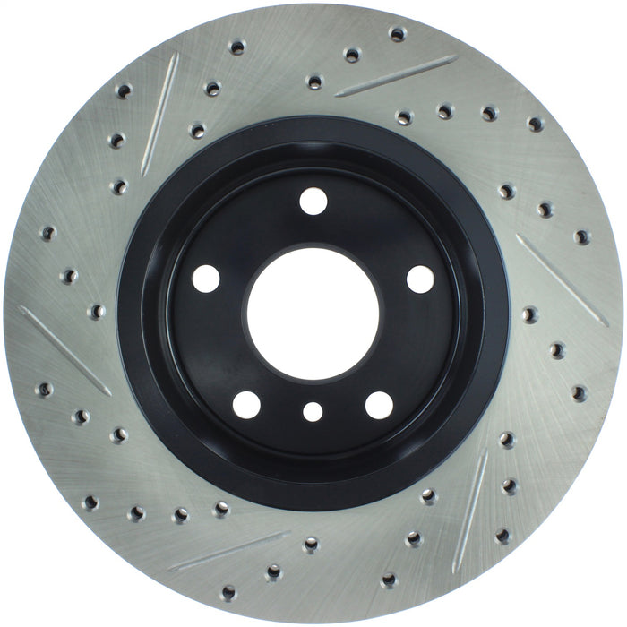 StopTech 127.22003L StopTech Sport Drilled/Slotted Brake Rotor; Front Left - Truck Part Superstore