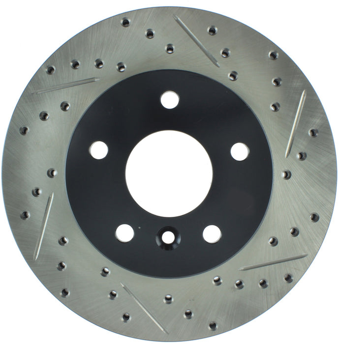 StopTech 127.22003L StopTech Sport Drilled/Slotted Brake Rotor; Front Left - Truck Part Superstore