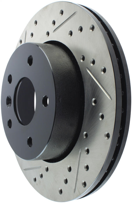 StopTech 127.22003R StopTech Sport Drilled/Slotted Brake Rotor; Front Right - Truck Part Superstore