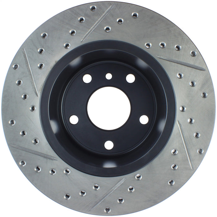 StopTech 127.22005L StopTech Sport Drilled/Slotted Brake Rotor; Front Left - Truck Part Superstore