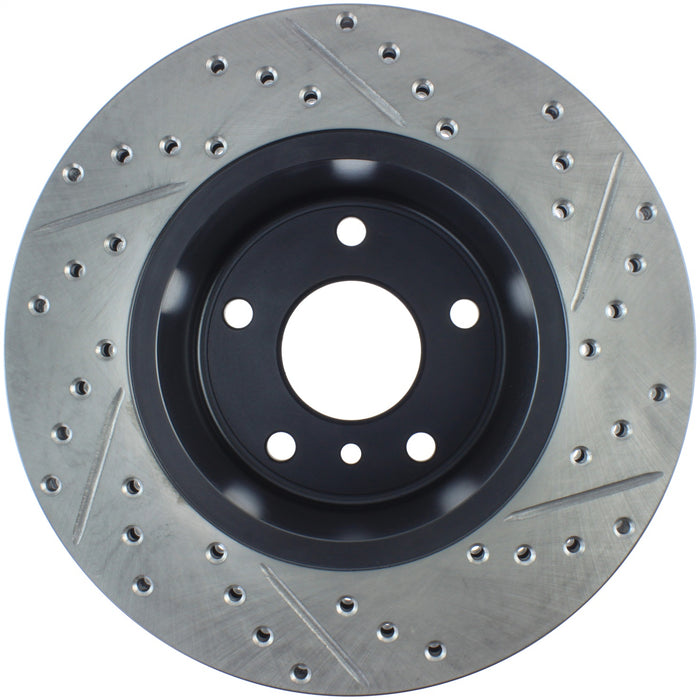 StopTech 127.22005R StopTech Sport Drilled/Slotted Brake Rotor; Front Right - Truck Part Superstore