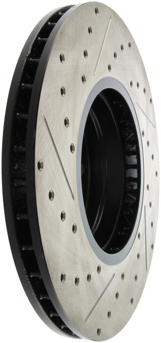 StopTech 127.22007L StopTech Sport Drilled/Slotted Brake Rotor; Front Left - Truck Part Superstore
