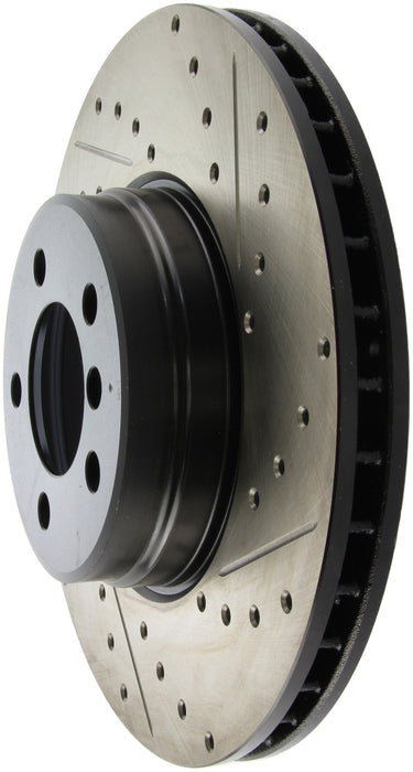 StopTech 127.22007L StopTech Sport Drilled/Slotted Brake Rotor; Front Left - Truck Part Superstore