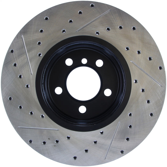 StopTech 127.22007L StopTech Sport Drilled/Slotted Brake Rotor; Front Left - Truck Part Superstore