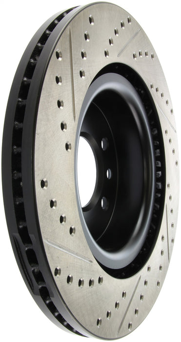 StopTech 127.22009L StopTech Sport Drilled/Slotted Brake Rotor; Front Left - Truck Part Superstore