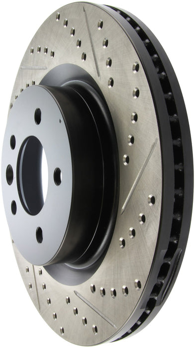 StopTech 127.22009L StopTech Sport Drilled/Slotted Brake Rotor; Front Left - Truck Part Superstore