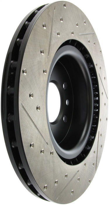 StopTech 127.22011L StopTech Sport Drilled/Slotted Brake Rotor; Front Left - Truck Part Superstore