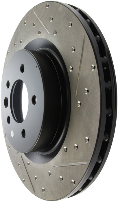 StopTech 127.22011L StopTech Sport Drilled/Slotted Brake Rotor; Front Left - Truck Part Superstore
