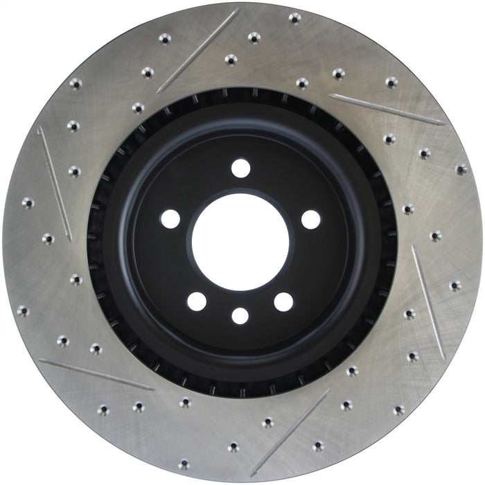 StopTech 127.22011L StopTech Sport Drilled/Slotted Brake Rotor; Front Left - Truck Part Superstore