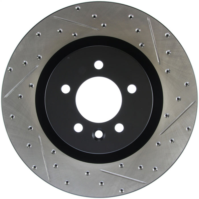 StopTech 127.22011L StopTech Sport Drilled/Slotted Brake Rotor; Front Left - Truck Part Superstore