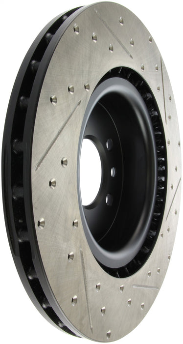 StopTech 127.22011R StopTech Sport Drilled/Slotted Brake Rotor; Front Right - Truck Part Superstore