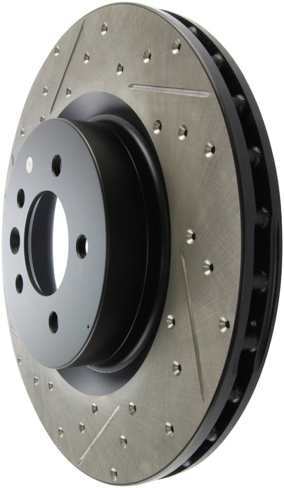 StopTech 127.22011R StopTech Sport Drilled/Slotted Brake Rotor; Front Right - Truck Part Superstore